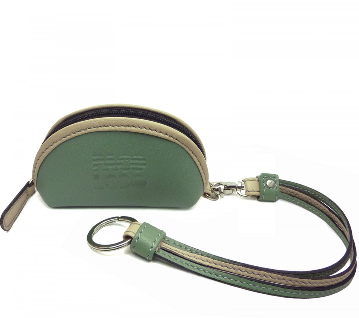Purse with straps keyring