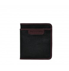 Wallet/cardholder Uffizi - BLACK - EGGPLANT