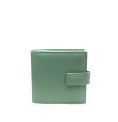 Small double wallet - GREEN WATER