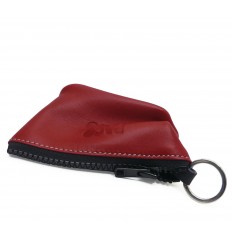 Llavero con anilla en interior - ROJO