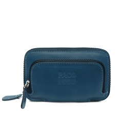 Medium wallet with double zipper Mak - OCEAN