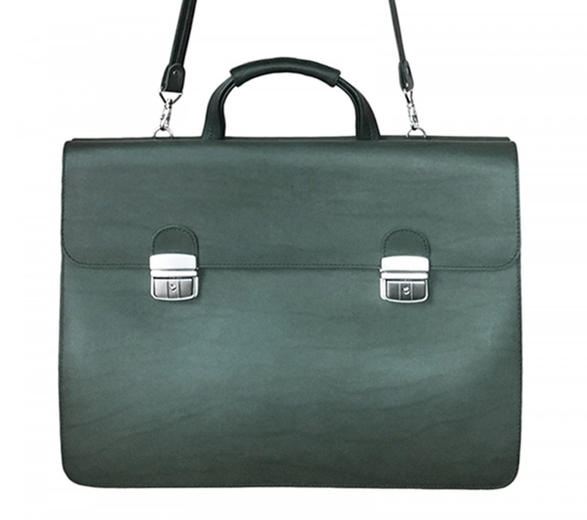 Double briefcase - Green